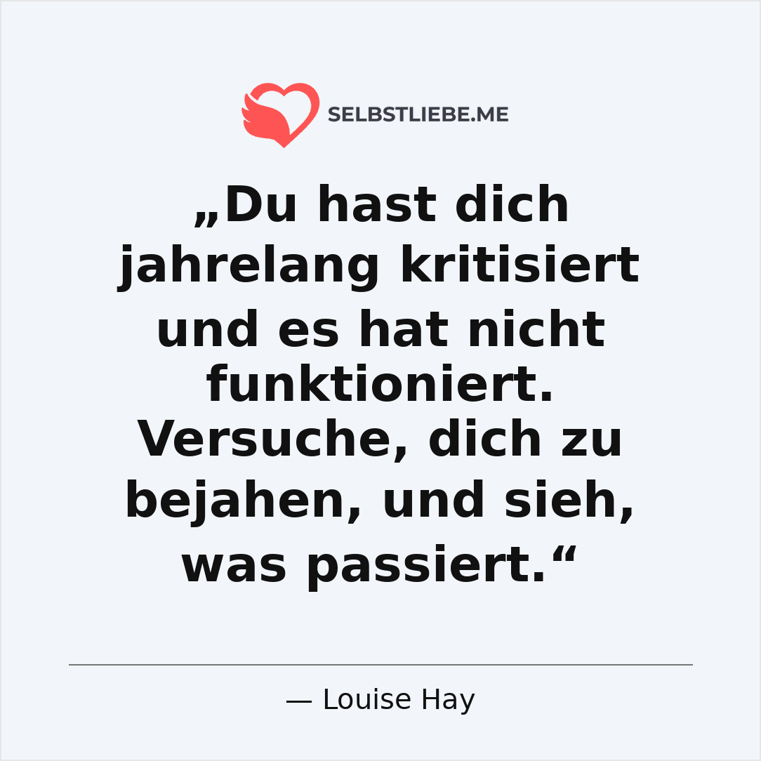 Louise Hay Zitat